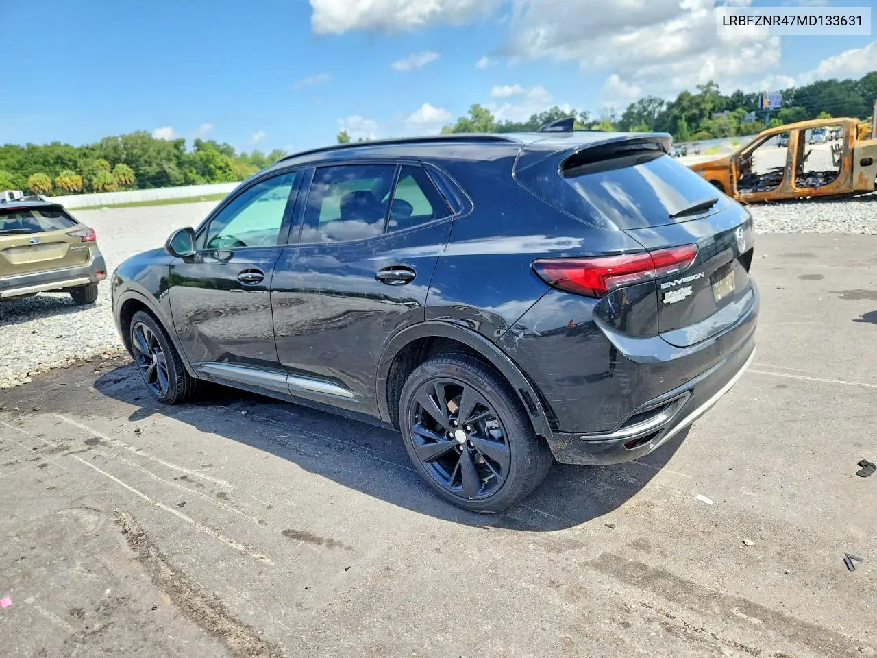 2021 Buick Envision Essence VIN: LRBFZNR47MD133631 Lot: 61298306
