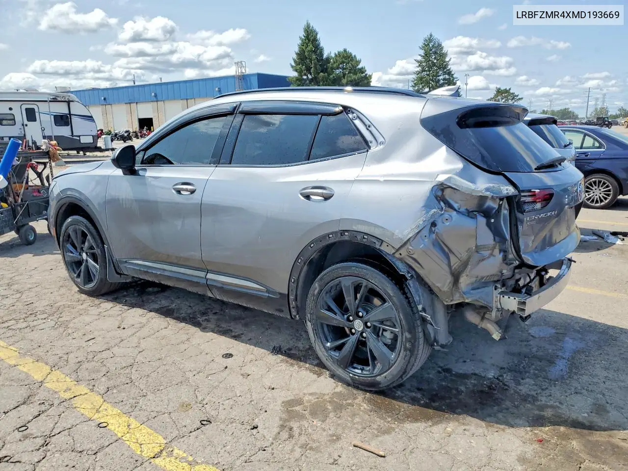 2021 Buick Envision Preferred VIN: LRBFZMR4XMD193669 Lot: 61755746