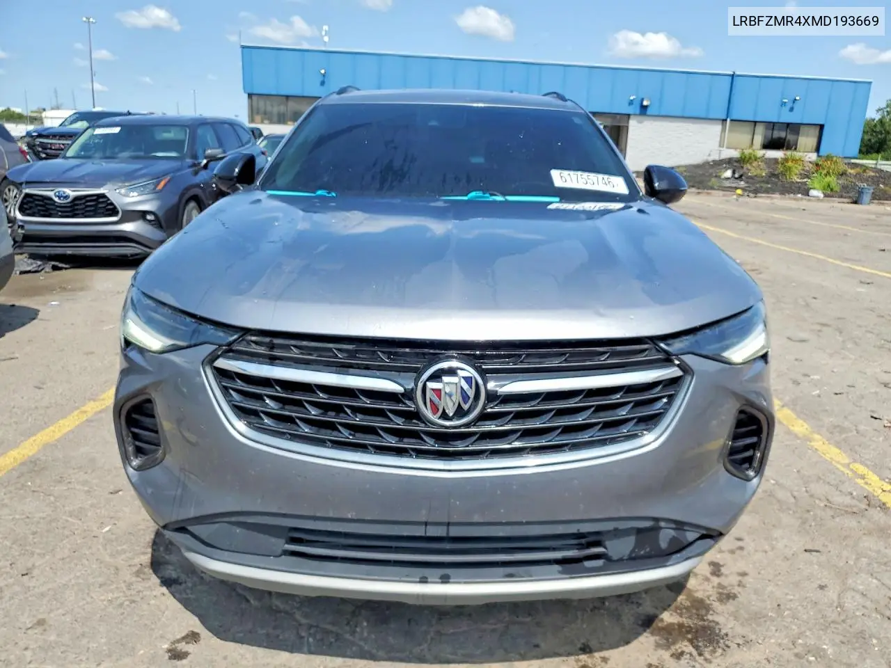 2021 Buick Envision Preferred VIN: LRBFZMR4XMD193669 Lot: 61755746