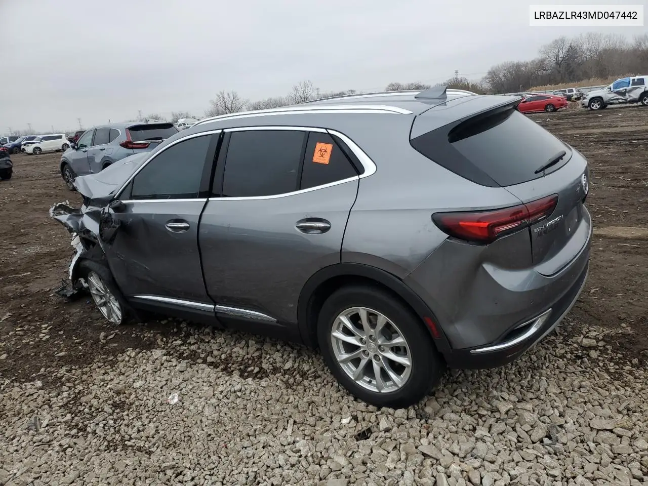 LRBAZLR43MD047442 2021 Buick Envision Preferred