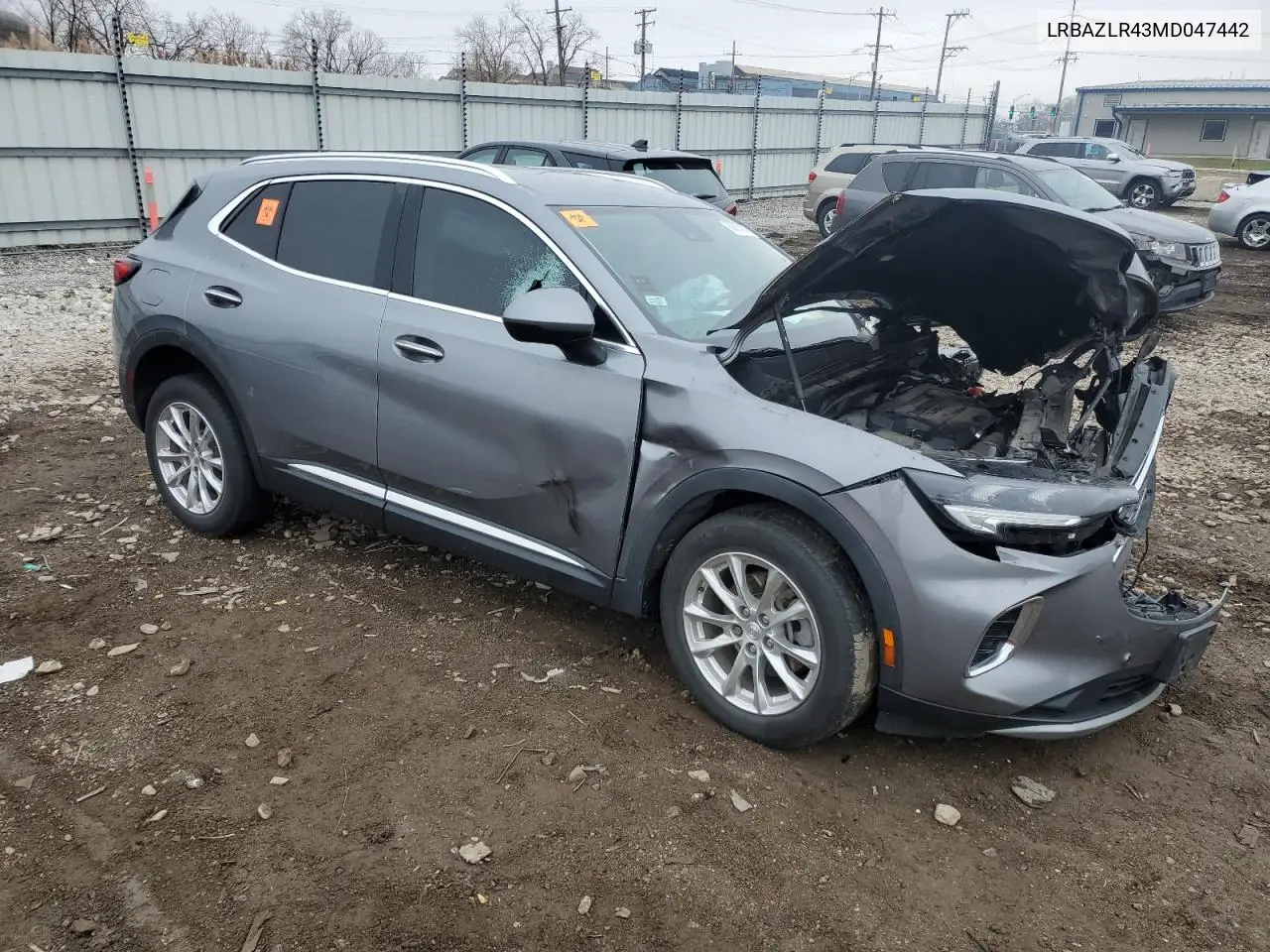 LRBAZLR43MD047442 2021 Buick Envision Preferred