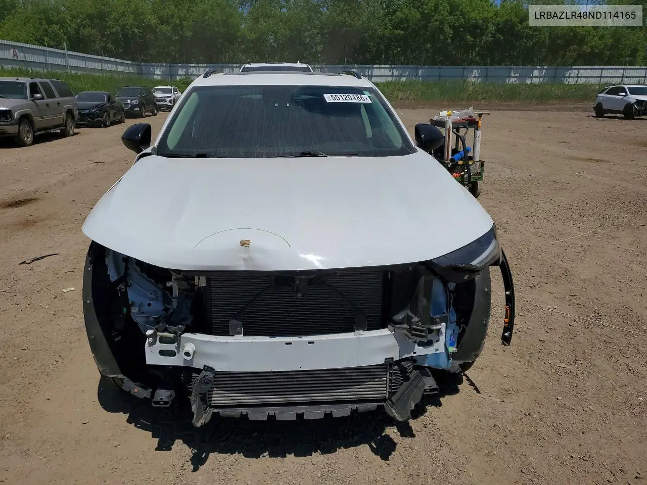 LRBAZLR48ND114165 2022 Buick Envision Preferred