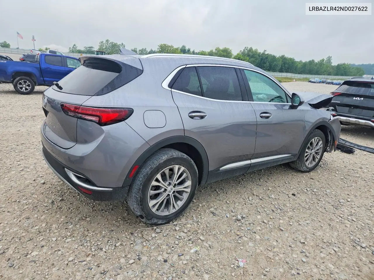 2022 Buick Envision Preferred VIN: LRBAZLR42ND027622 Lot: 58554436