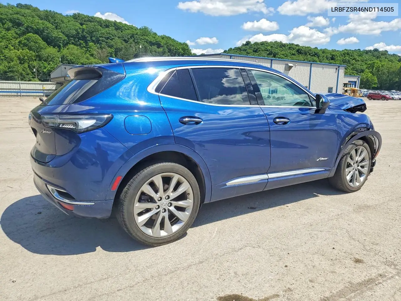 2022 Buick Envision VIN: LRBFZSR46ND114505 Lot: 58812766