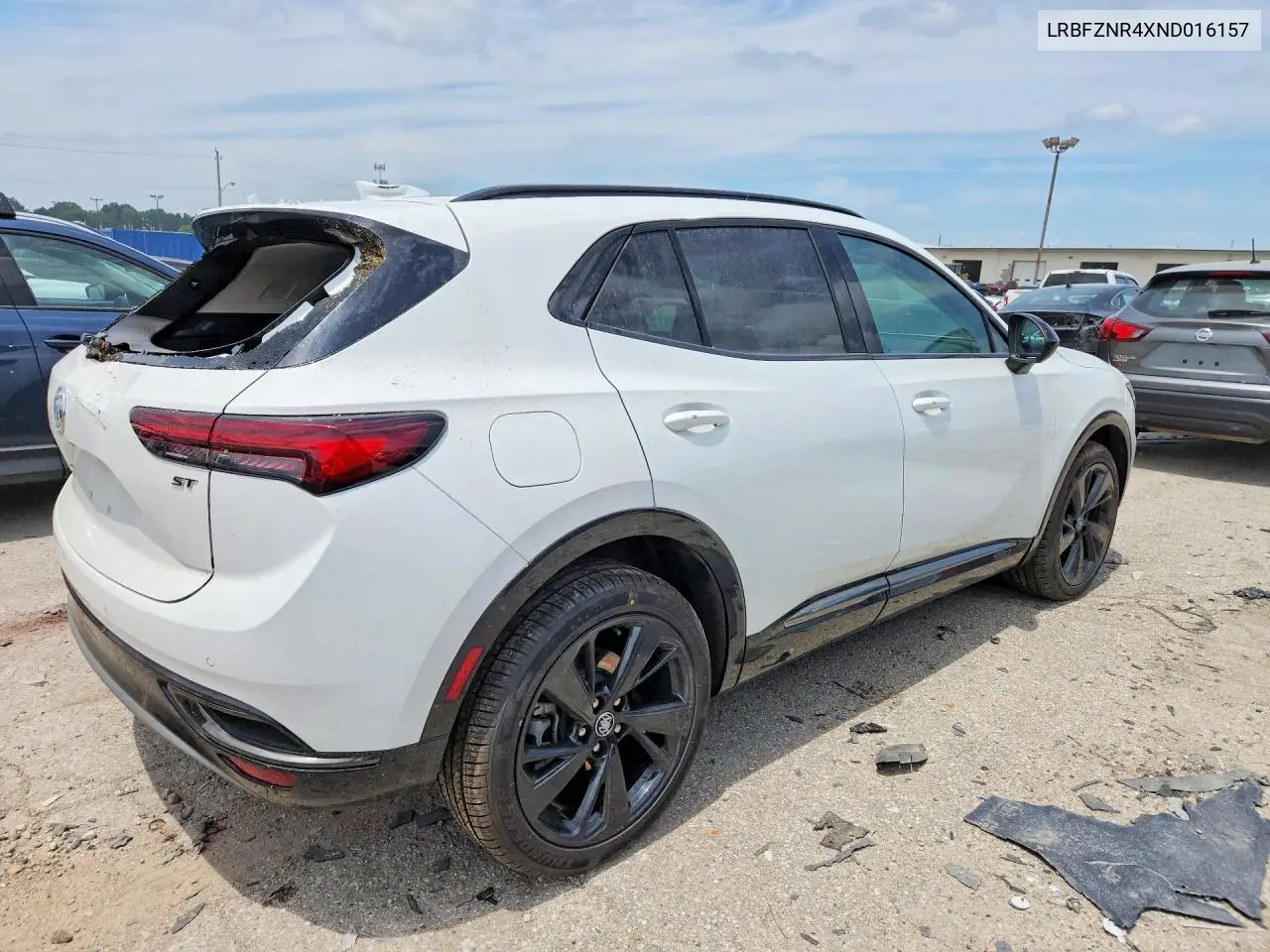 2022 Buick Envision Essence VIN: LRBFZNR4XND016157 Lot: 59649596