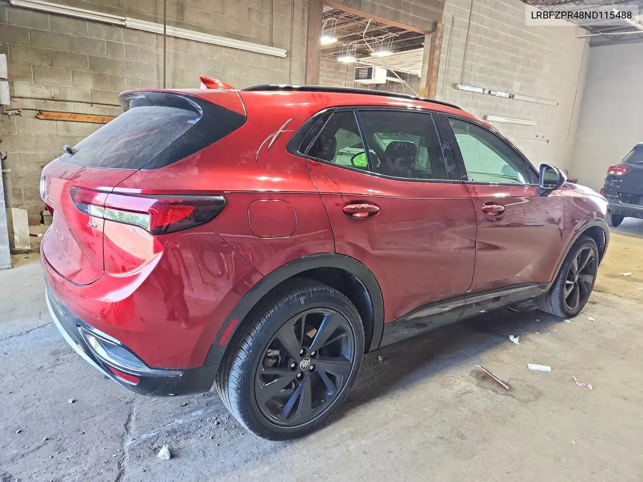2022 Buick Envision Essence VIN: LRBFZPR48ND115488 Lot: 59797016