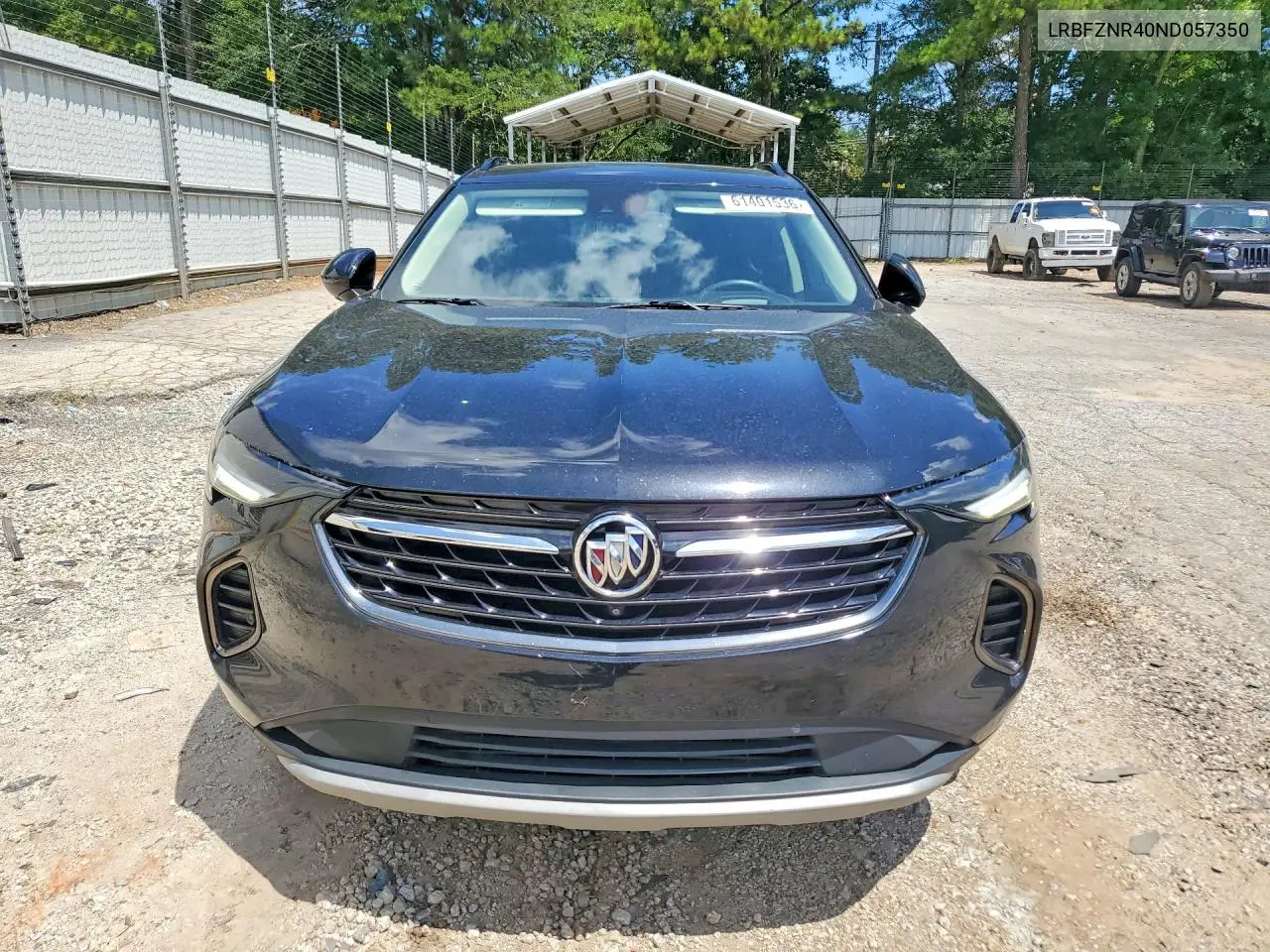 2022 Buick Envision Essence VIN: LRBFZNR40ND057350 Lot: 61401536