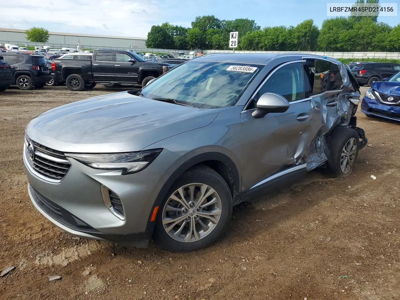 2023 Buick Envision Preferred VIN: LRBFZMR45PD214156 Lot: 56283886
