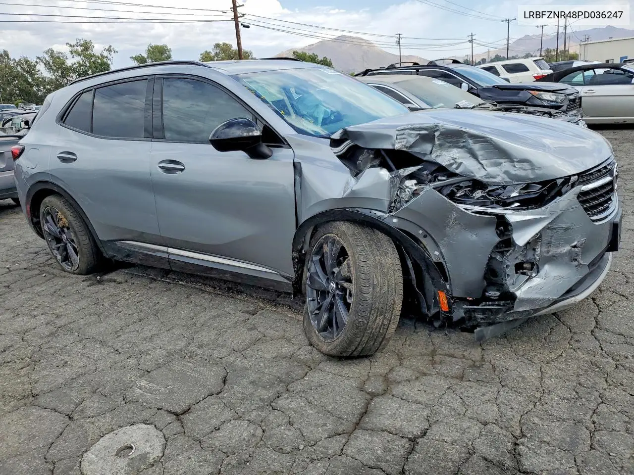 2023 Buick Envision Essence VIN: LRBFZNR48PD036247 Lot: 58292226