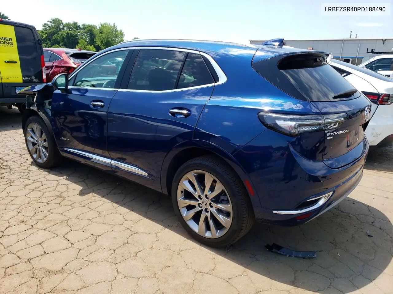 2023 Buick Envision Avenir VIN: LRBFZSR40PD188490 Lot: 58554386