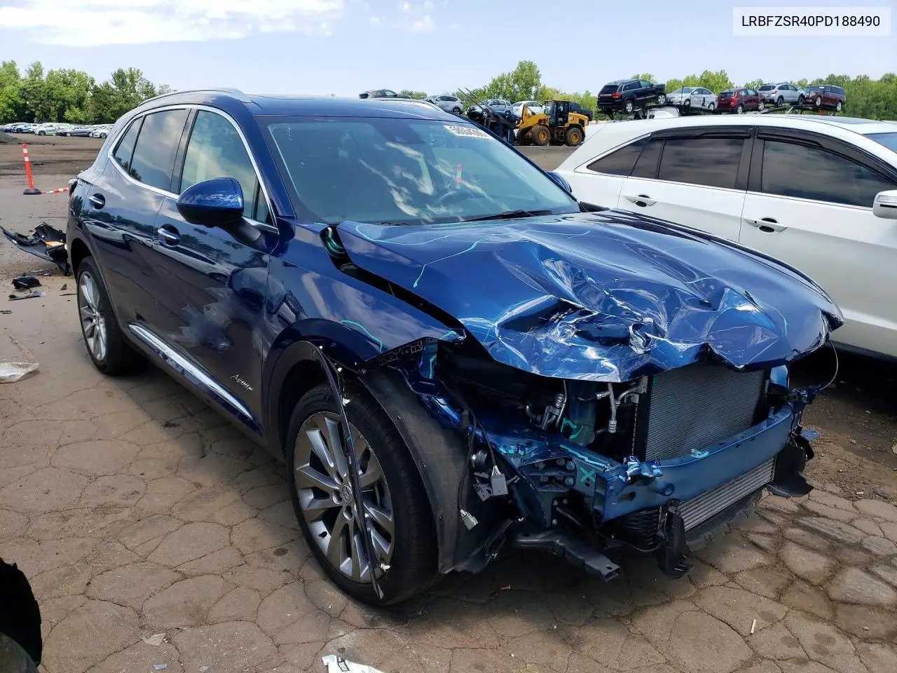 2023 Buick Envision Avenir VIN: LRBFZSR40PD188490 Lot: 58554386