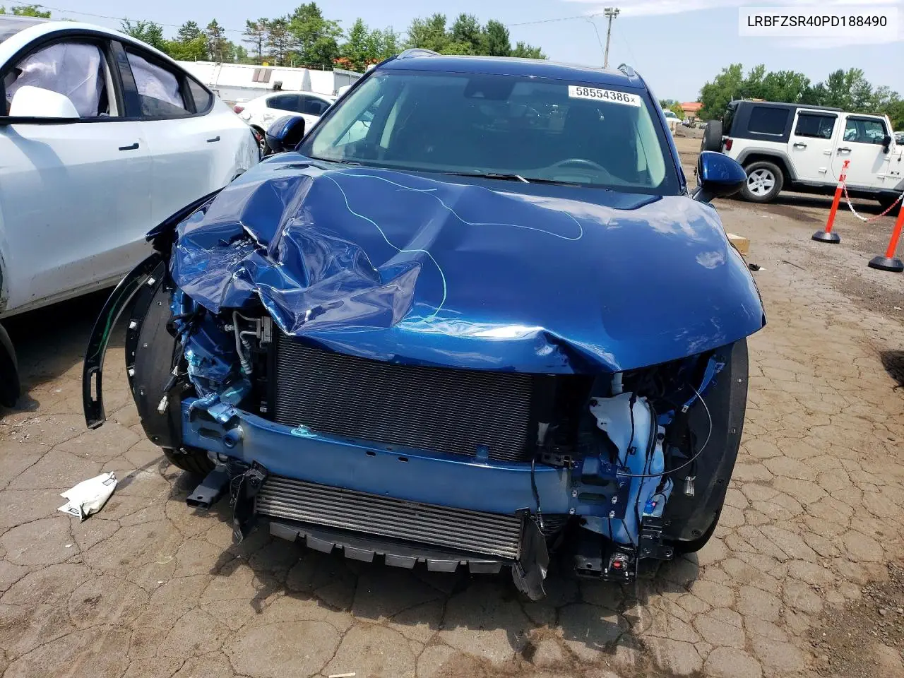 2023 Buick Envision Avenir VIN: LRBFZSR40PD188490 Lot: 58554386
