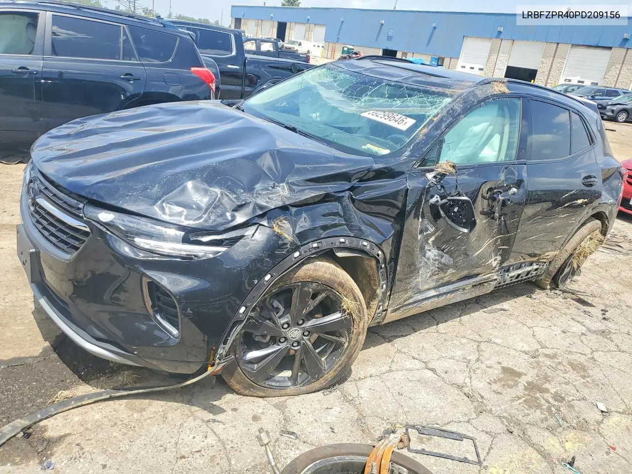 2023 Buick Envision Essence VIN: LRBFZPR40PD209156 Lot: 59299646