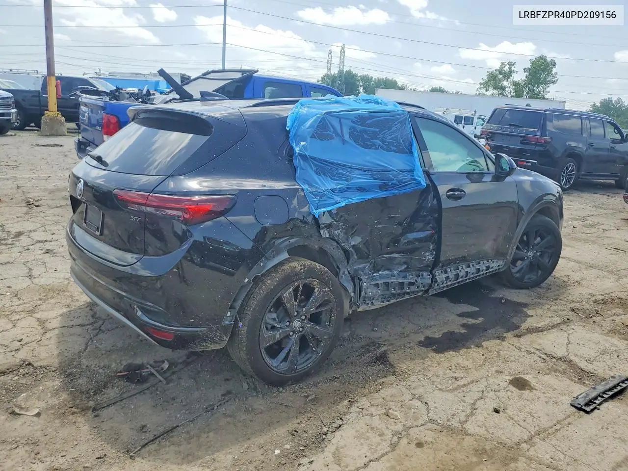 2023 Buick Envision Essence VIN: LRBFZPR40PD209156 Lot: 59299646