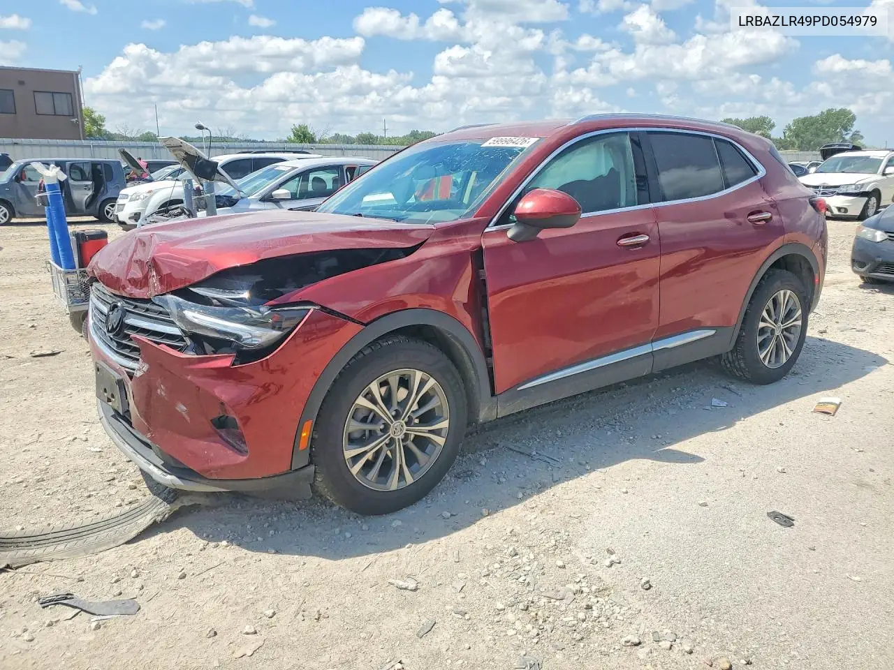 2023 Buick Envision Preferred VIN: LRBAZLR49PD054979 Lot: 59996426