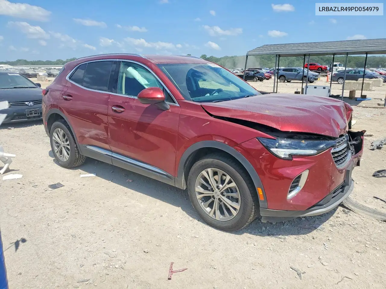 2023 Buick Envision Preferred VIN: LRBAZLR49PD054979 Lot: 59996426