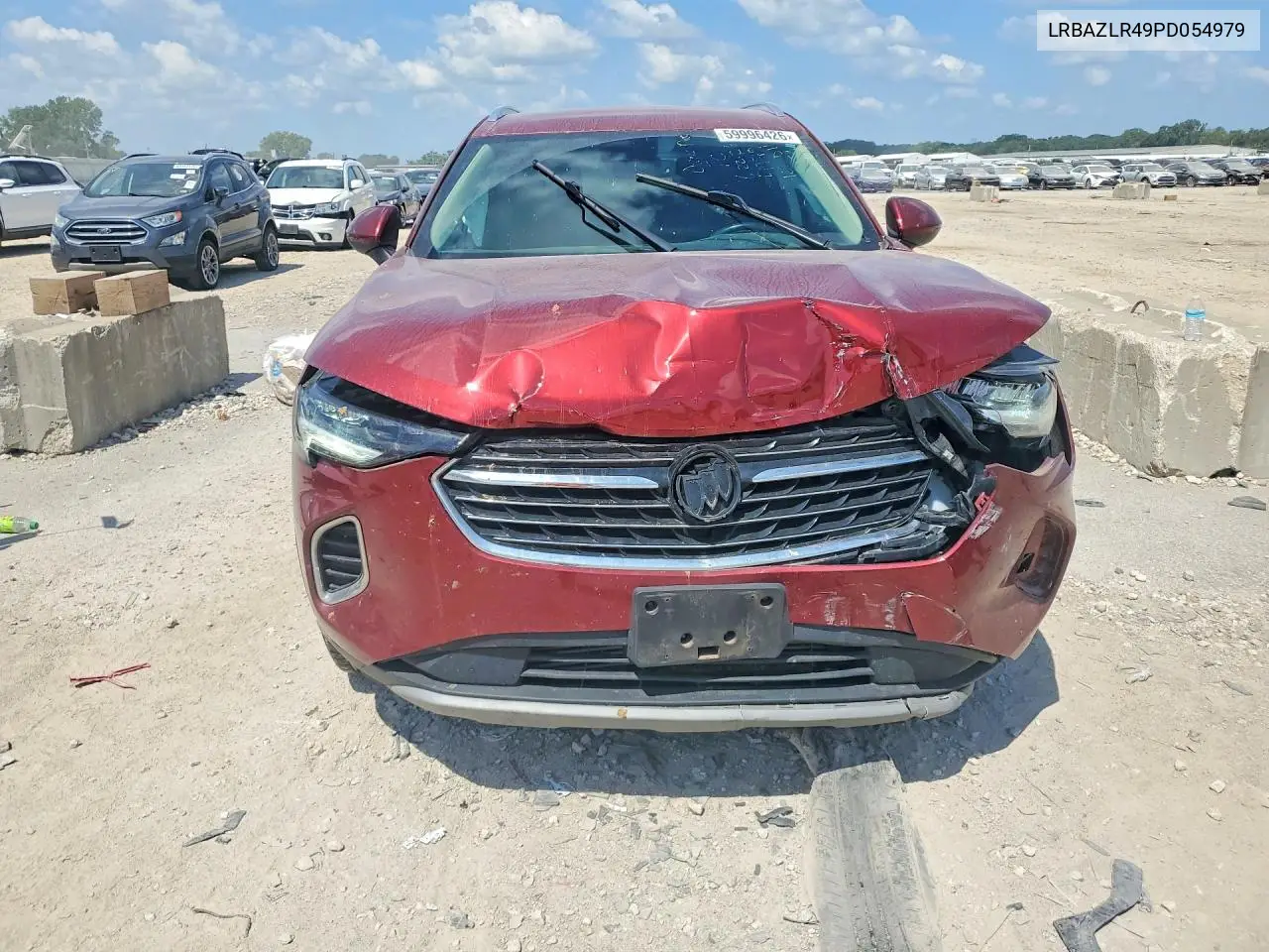 2023 Buick Envision Preferred VIN: LRBAZLR49PD054979 Lot: 59996426