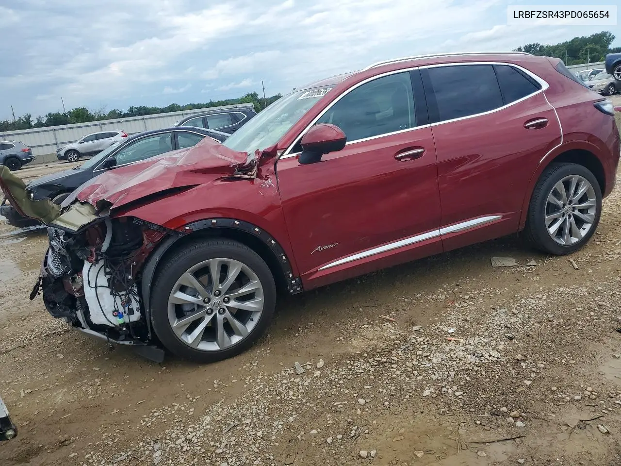 2023 Buick Envision Avenir VIN: LRBFZSR43PD065654 Lot: 60008556