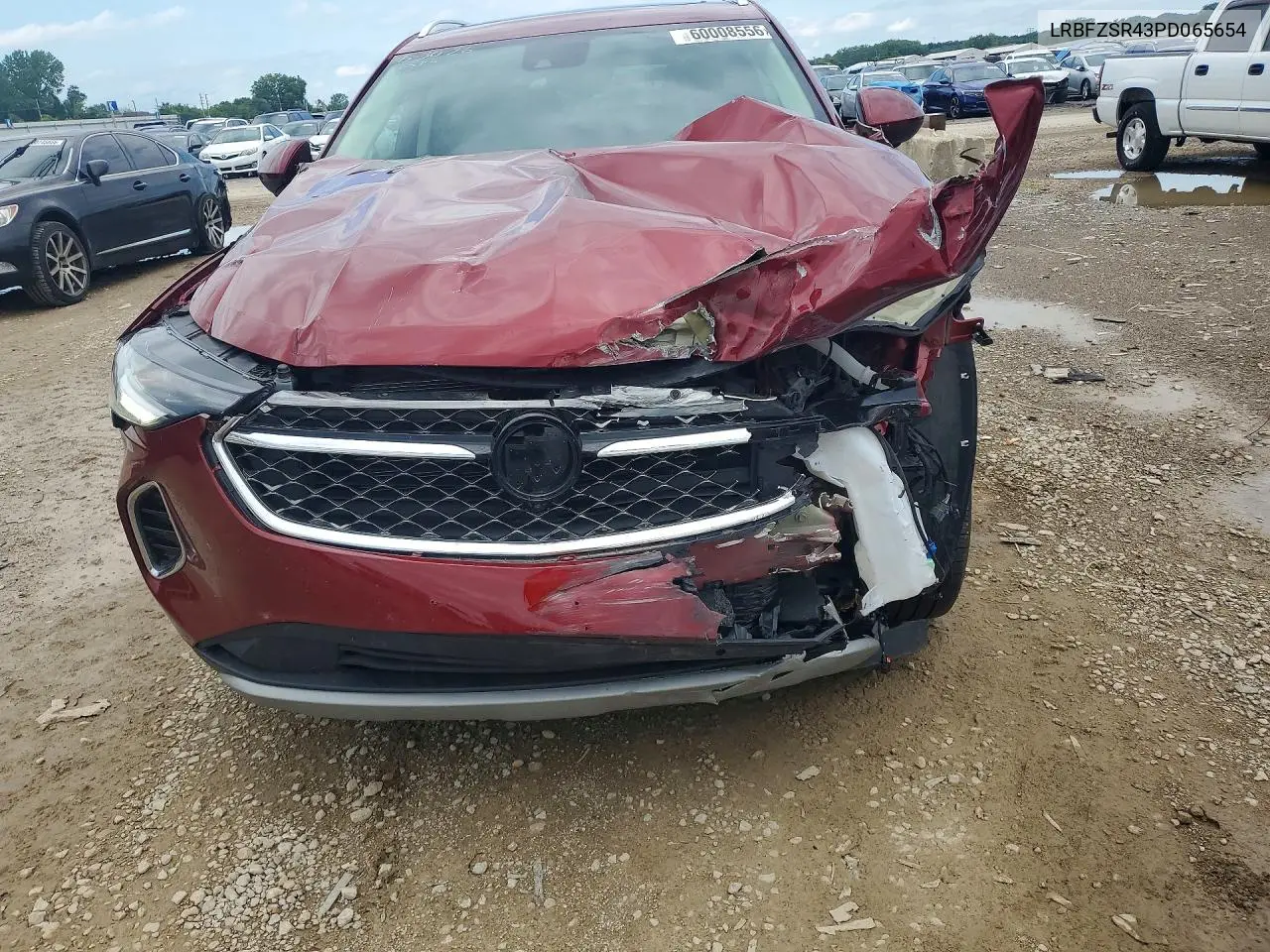 2023 Buick Envision Avenir VIN: LRBFZSR43PD065654 Lot: 60008556