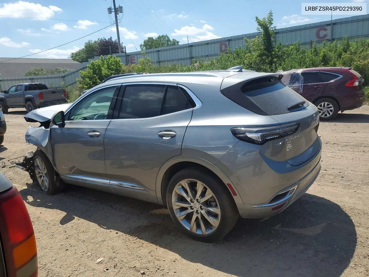 2023 Buick Envision Avenir VIN: LRBFZSR45PD229390 Lot: 60017636