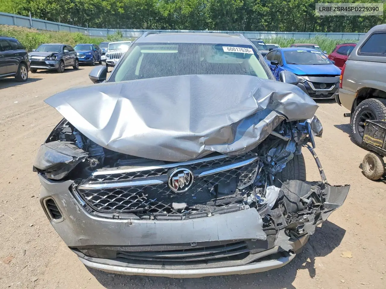 2023 Buick Envision Avenir VIN: LRBFZSR45PD229390 Lot: 60017636