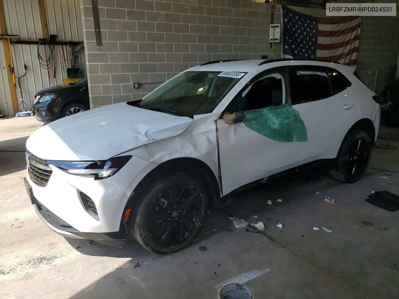 2023 Buick Envision Preferred VIN: LRBFZMR48PD024531 Lot: 60803356