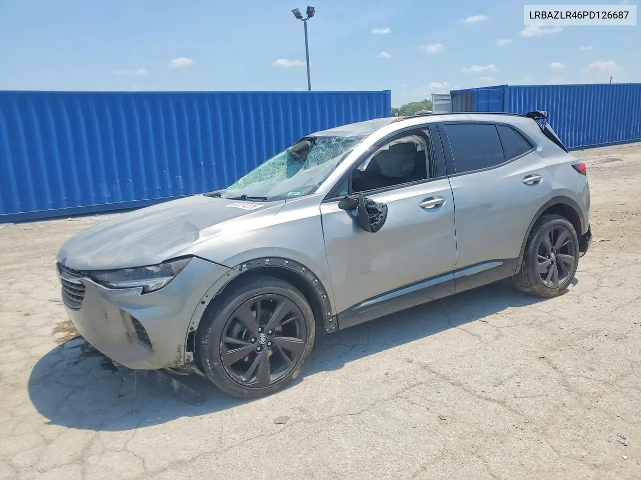 2023 Buick Envision Preferred VIN: LRBAZLR46PD126687 Lot: 60874276
