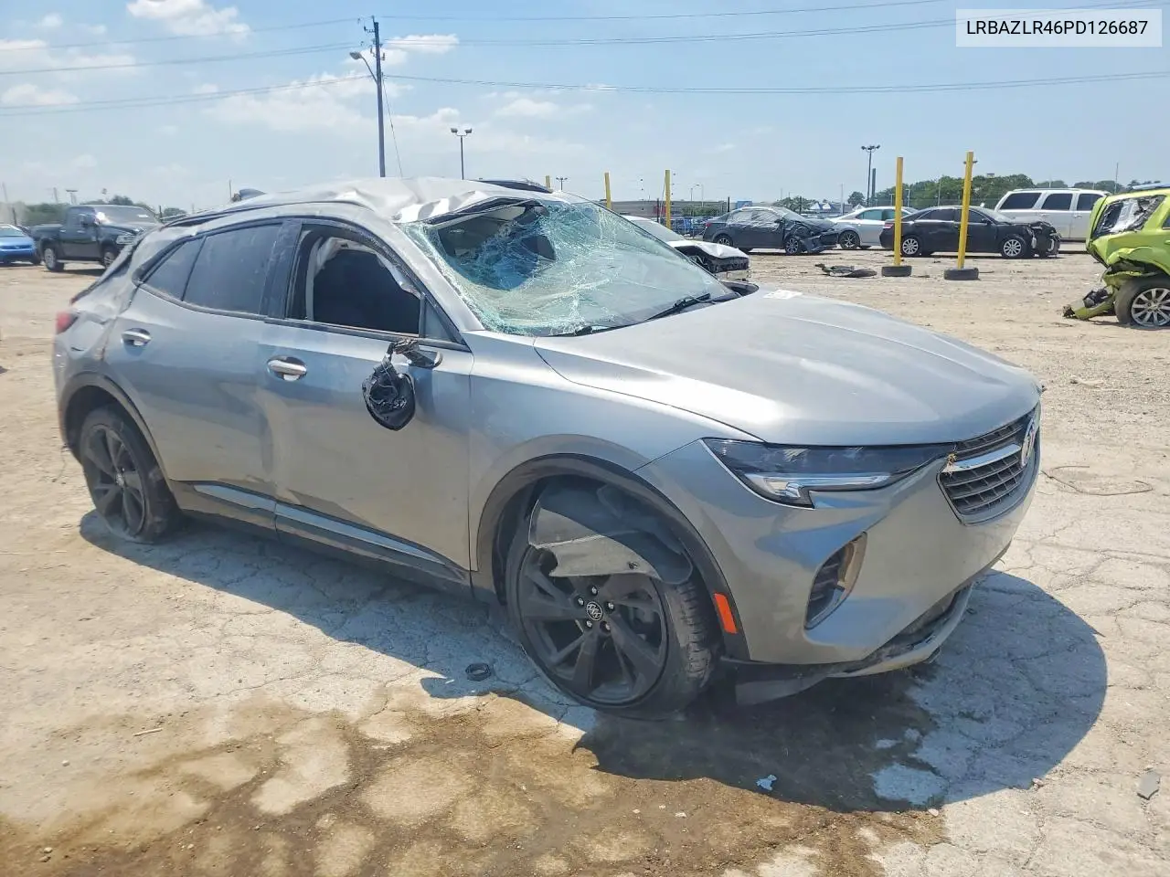 2023 Buick Envision Preferred VIN: LRBAZLR46PD126687 Lot: 60874276