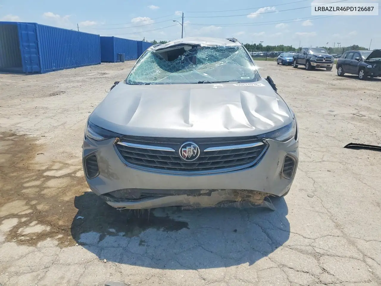 2023 Buick Envision Preferred VIN: LRBAZLR46PD126687 Lot: 60874276