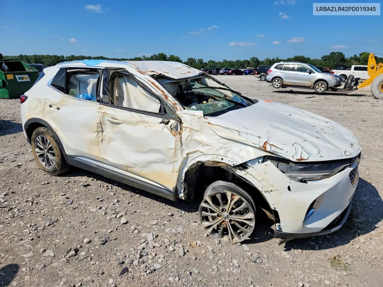 2023 Buick Envision Preferred VIN: LRBAZLR42PD019345 Lot: 61238616