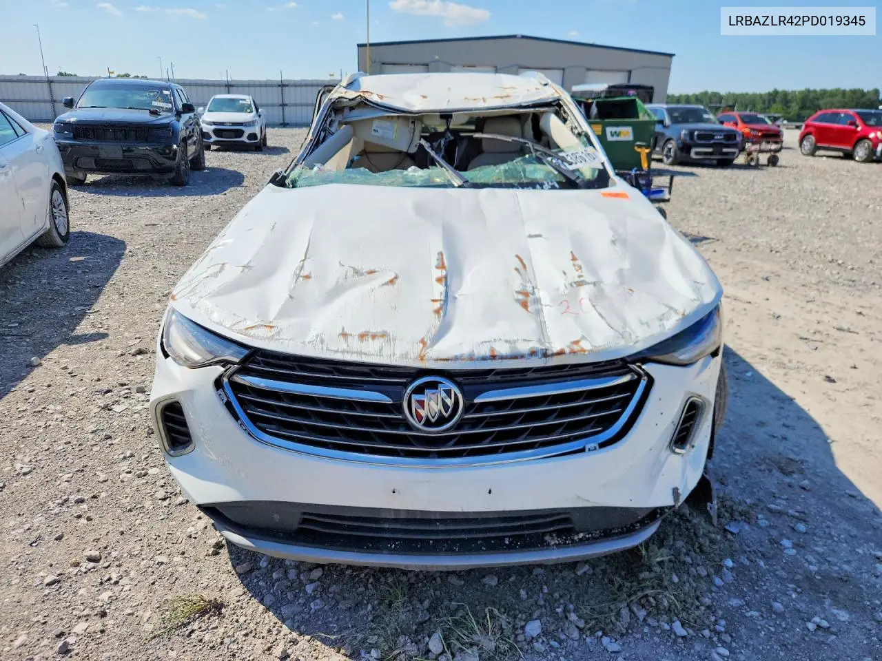2023 Buick Envision Preferred VIN: LRBAZLR42PD019345 Lot: 61238616