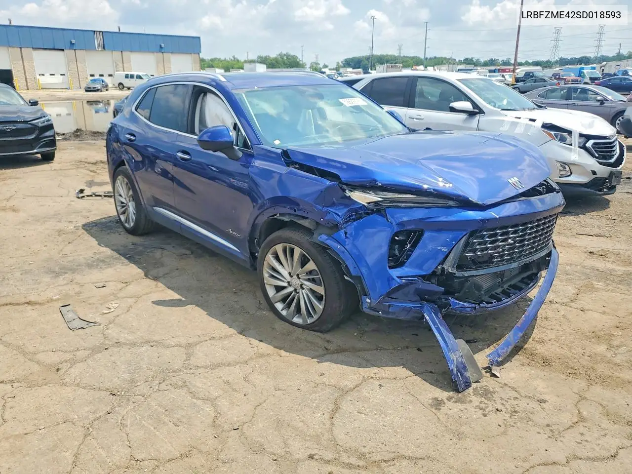 2025 Buick Envision Avenir VIN: LRBFZME42SD018593 Lot: 59829876