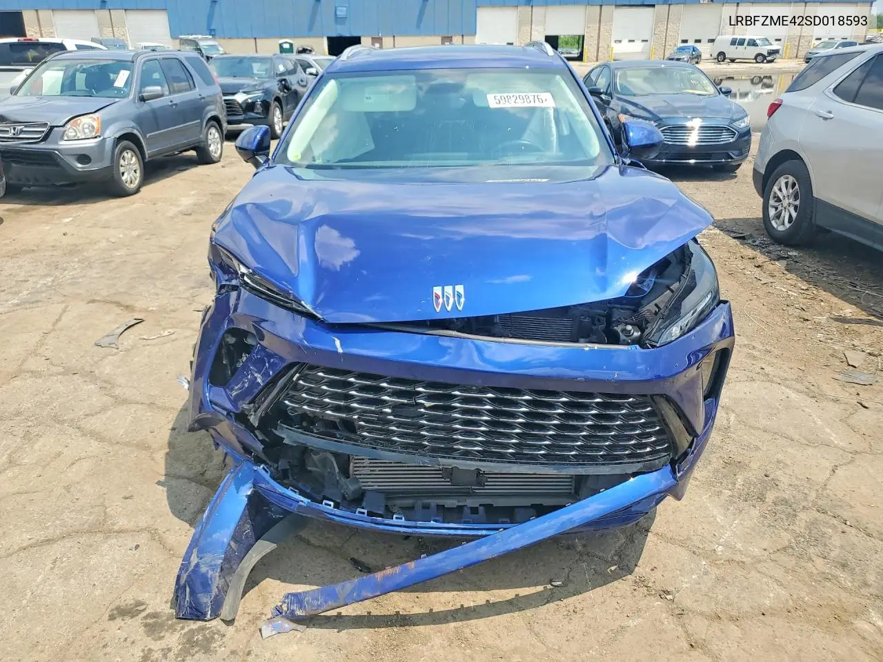 2025 Buick Envision Avenir VIN: LRBFZME42SD018593 Lot: 59829876