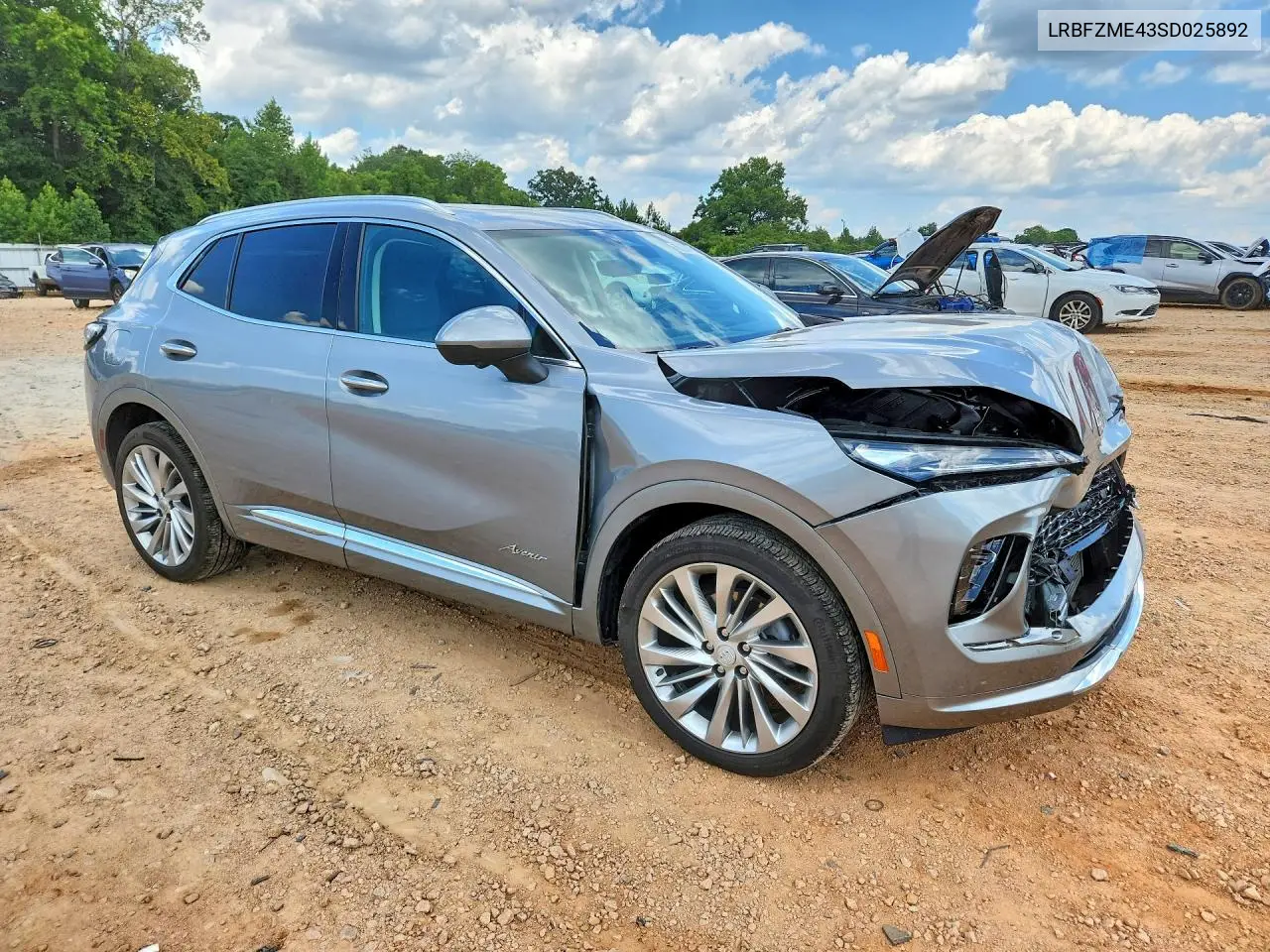 2025 Buick Envision Avenir VIN: LRBFZME43SD025892 Lot: 60383776