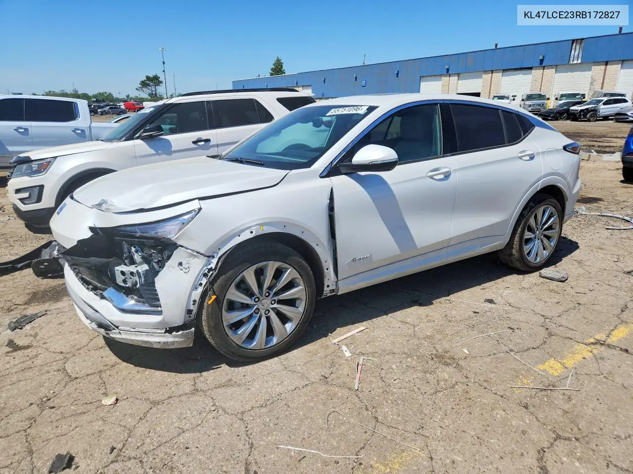 2024 Buick Envista Avenir VIN: KL47LCE23RB172827 Lot: 55751096