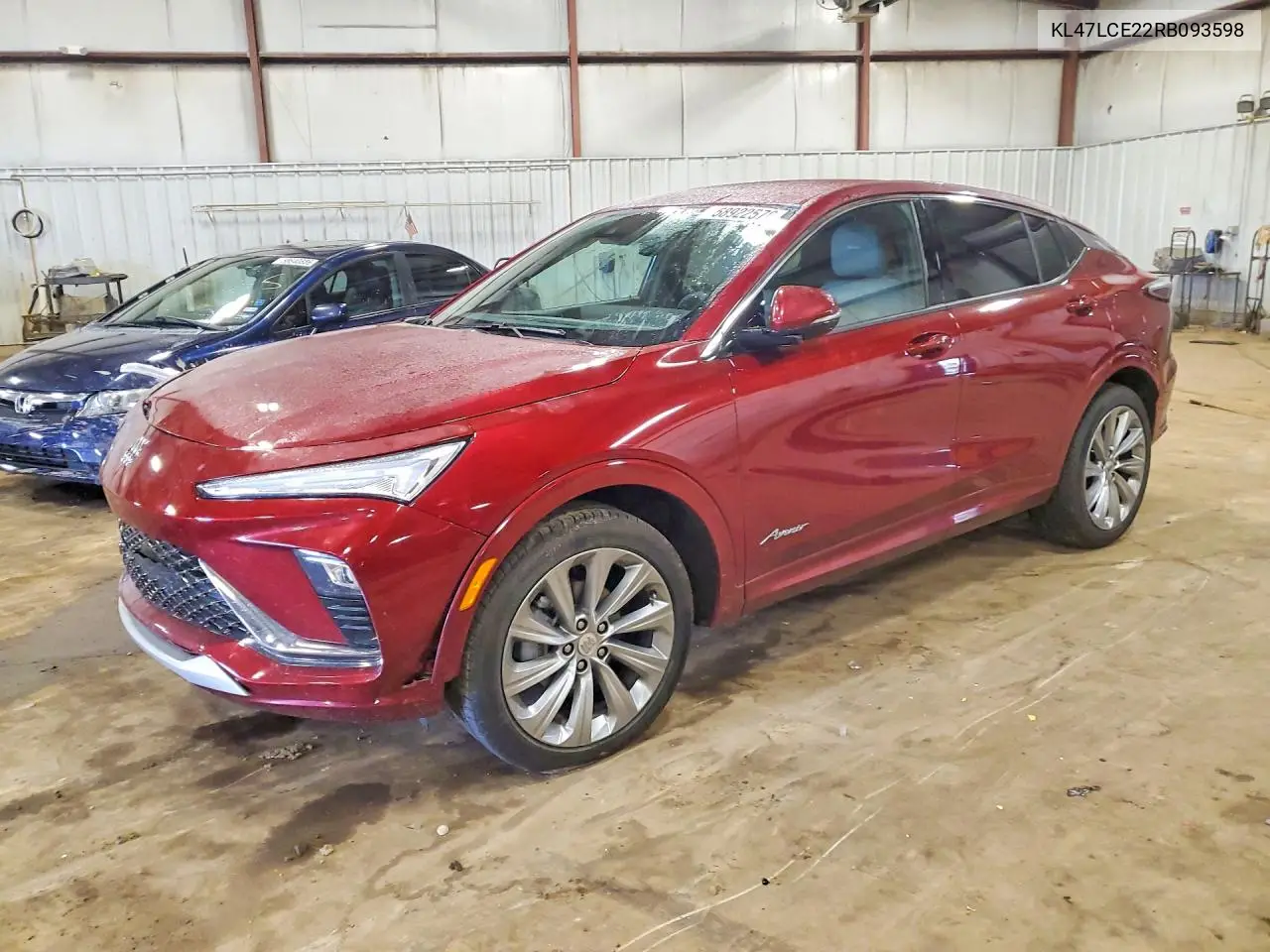 2024 Buick Envista Avenir VIN: KL47LCE22RB093598 Lot: 58922576