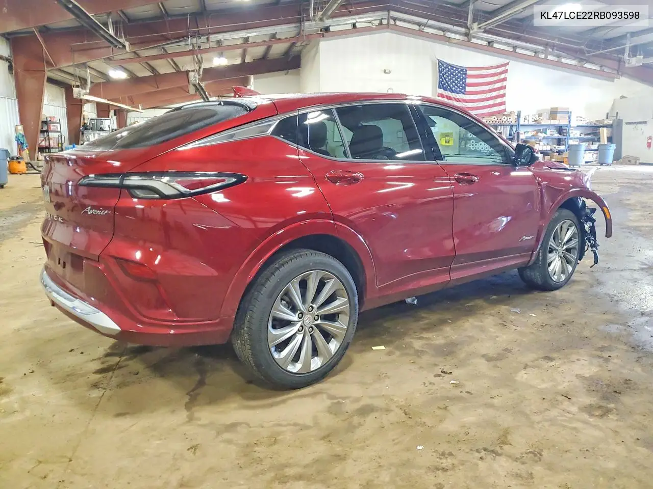 2024 Buick Envista Avenir VIN: KL47LCE22RB093598 Lot: 58922576