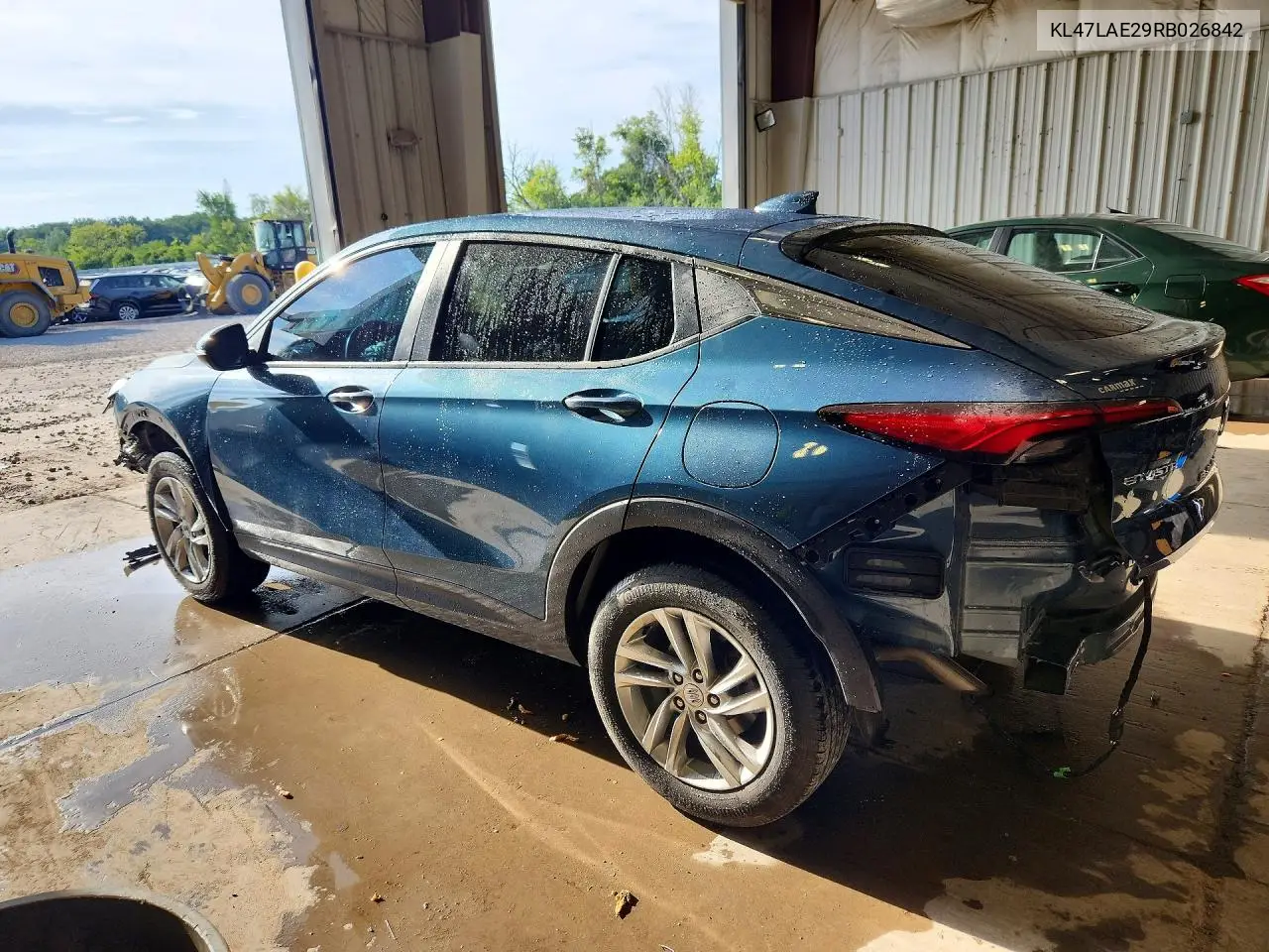 2024 Buick Envista Preferred VIN: KL47LAE29RB026842 Lot: 61516496