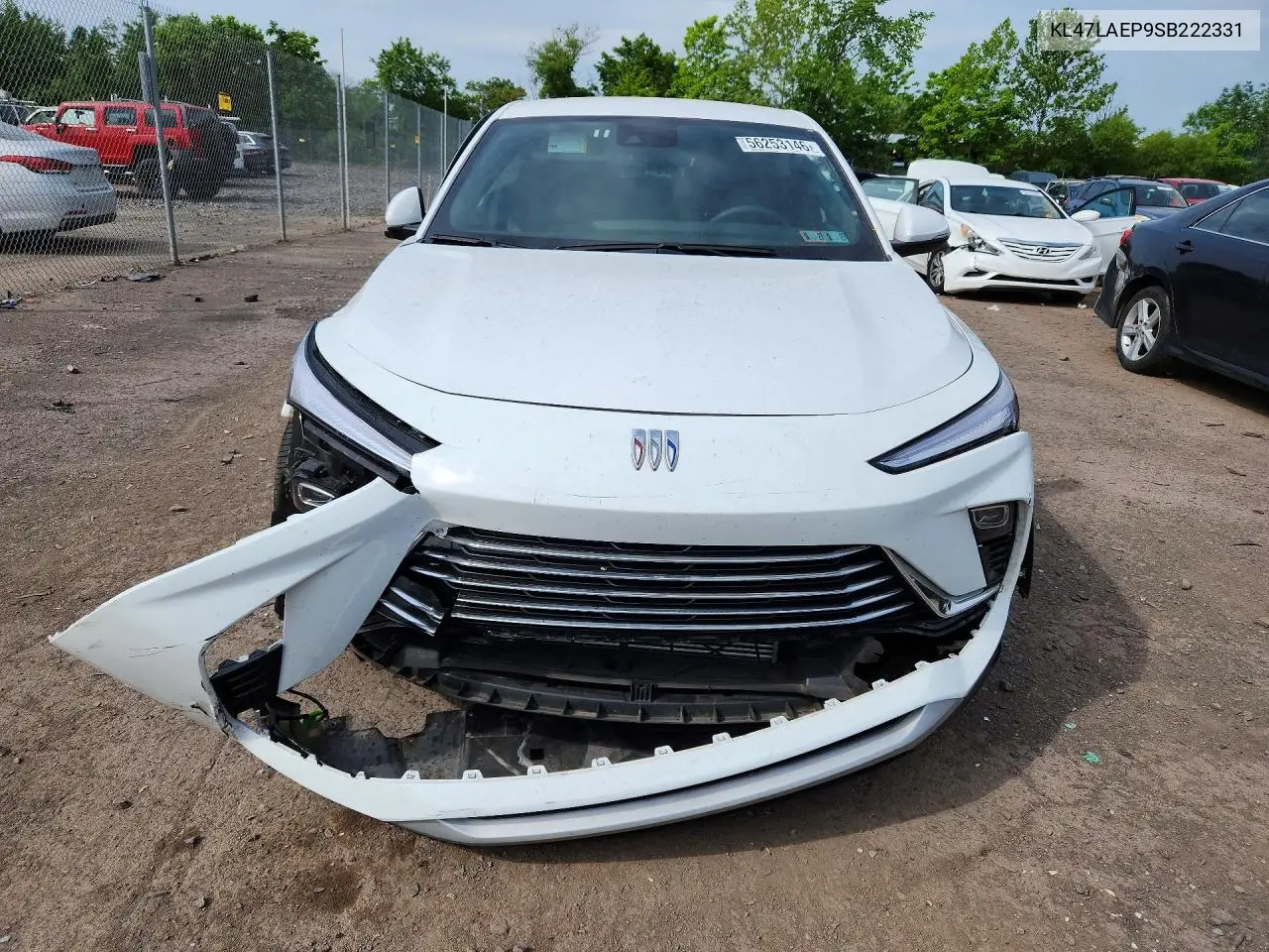 2025 Buick Envista Preferred VIN: KL47LAEP9SB222331 Lot: 56253146