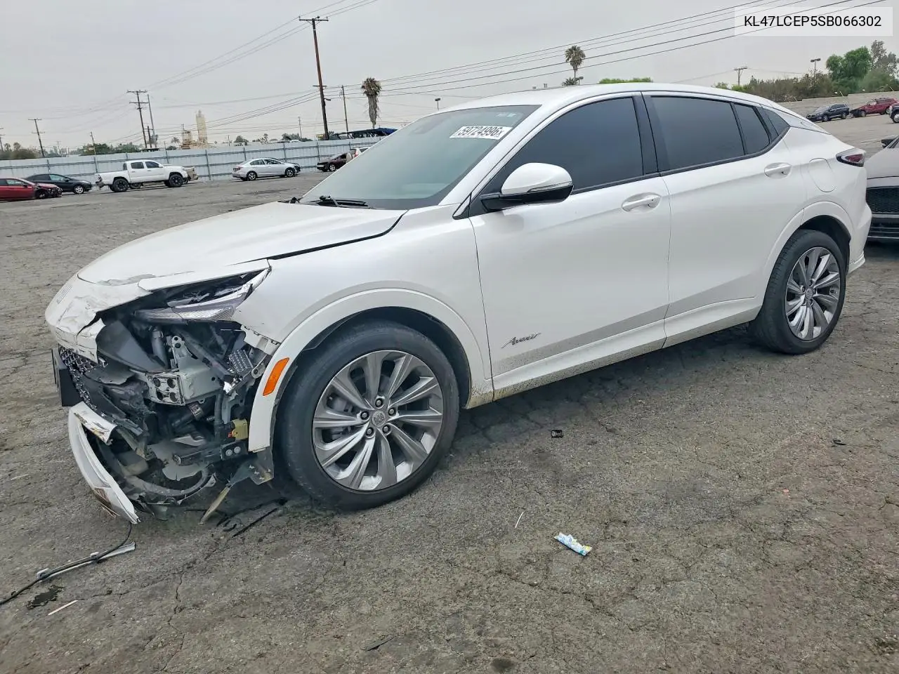 2025 Buick Envista Avenir VIN: KL47LCEP5SB066302 Lot: 59724996
