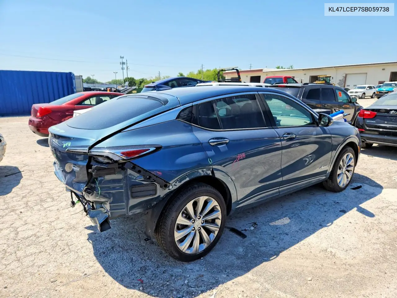 2025 Buick Envista Avenir VIN: KL47LCEP7SB059738 Lot: 60181686