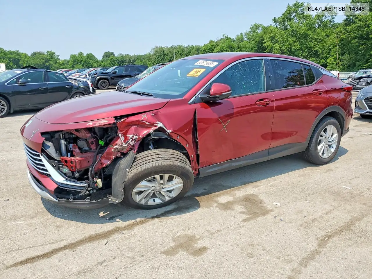 2025 Buick Envista Preferred VIN: KL47LAEP1SB114348 Lot: 60675056