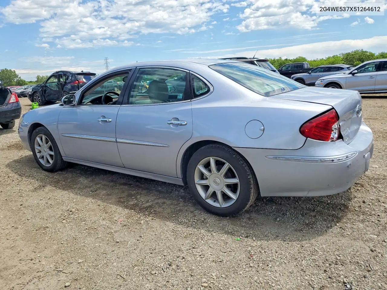 2005 Buick Lacrosse Cxs VIN: 2G4WE537X51264612 Lot: 57008876