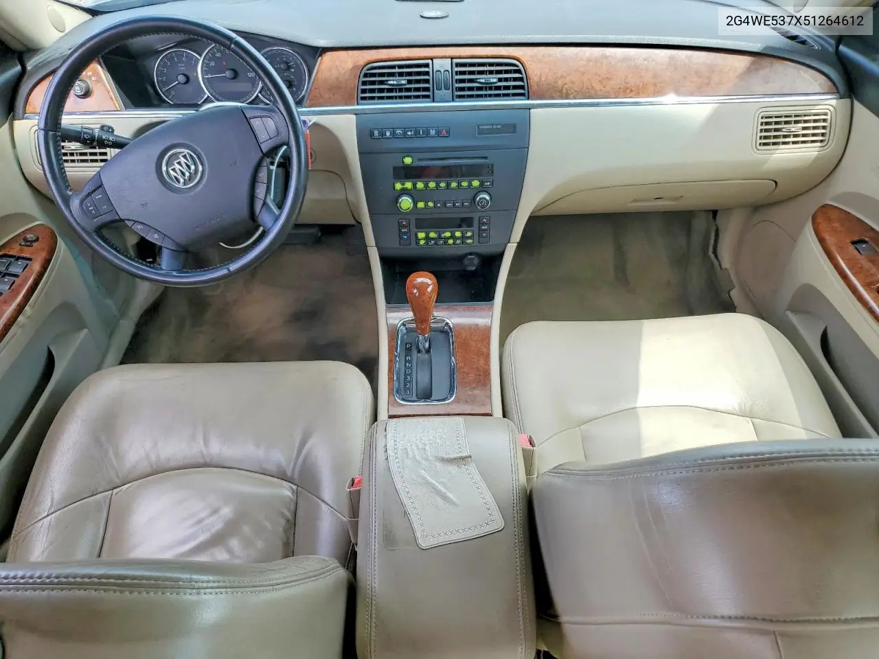 2005 Buick Lacrosse Cxs VIN: 2G4WE537X51264612 Lot: 57008876