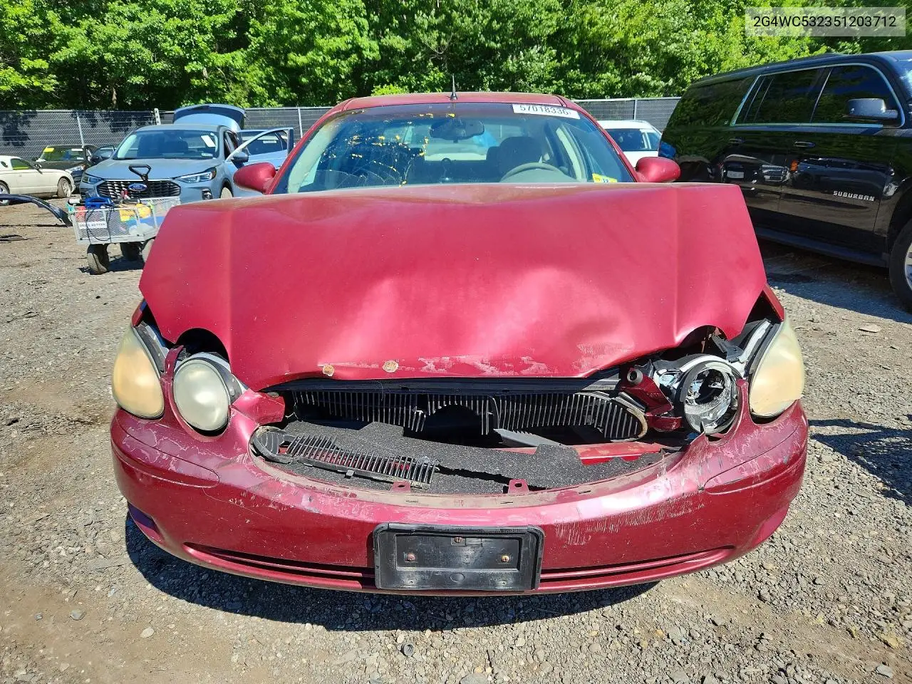 2005 Buick Lacrosse Cx VIN: 2G4WC532351203712 Lot: 57018336