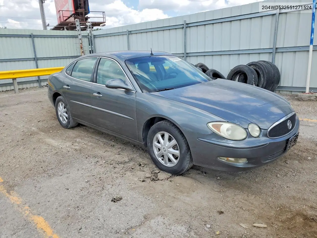 2005 Buick Lacrosse Cxl VIN: 2G4WD532551271524 Lot: 57622906