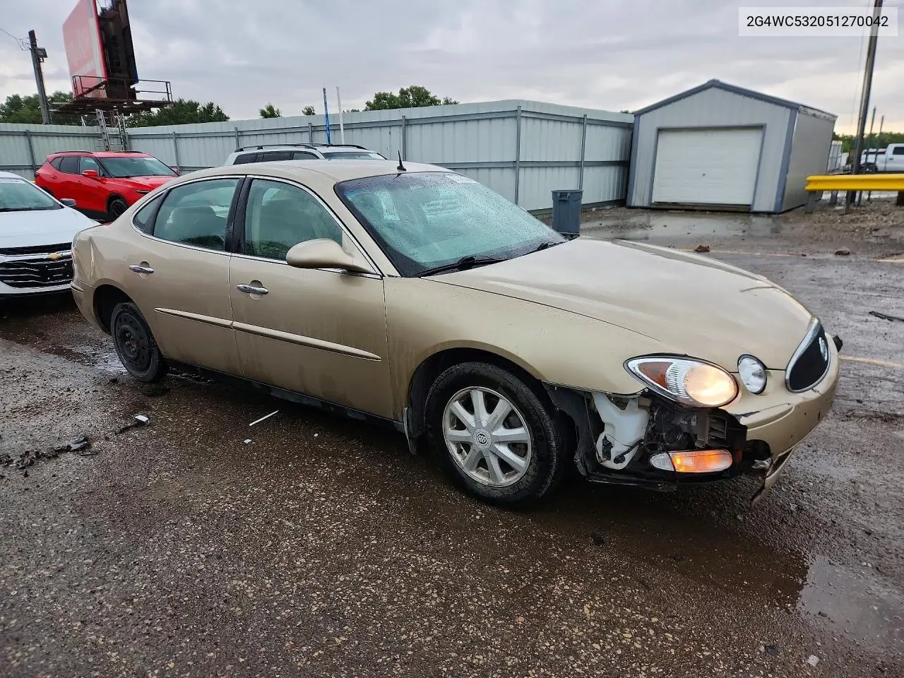2005 Buick Lacrosse Cx VIN: 2G4WC532051270042 Lot: 57747366