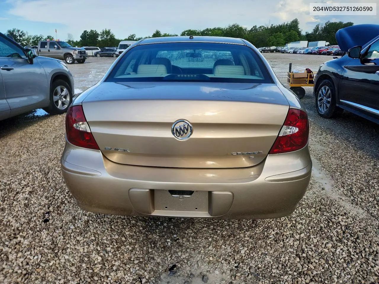 2005 Buick Lacrosse VIN: 2G4WD532751260590 Lot: 57853616