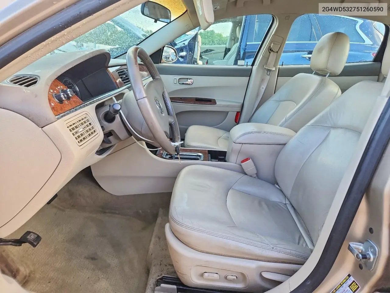 2005 Buick Lacrosse VIN: 2G4WD532751260590 Lot: 57853616
