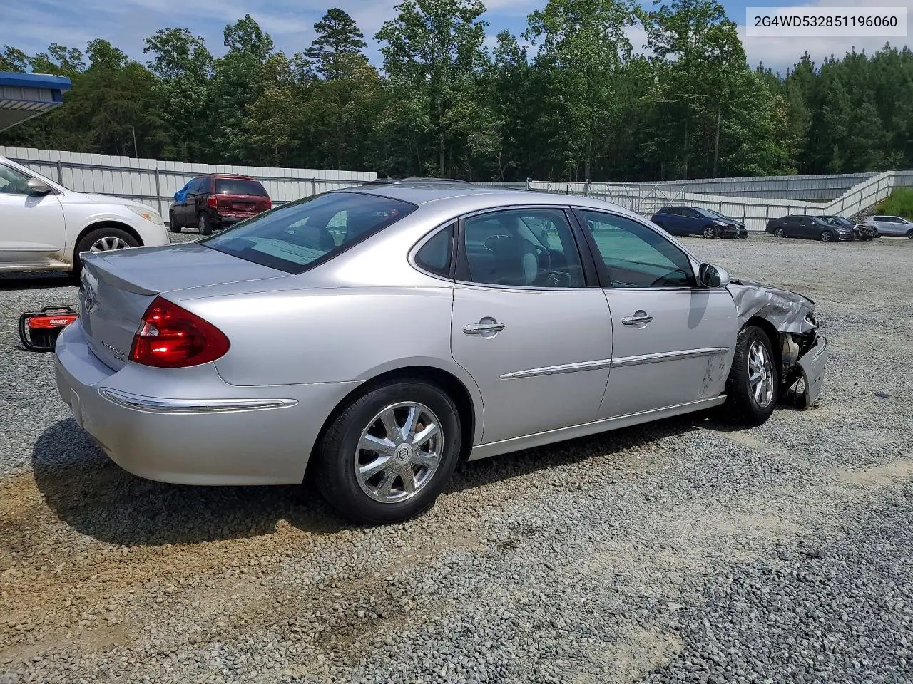 2005 Buick Lacrosse Cxl VIN: 2G4WD532851196060 Lot: 58271156
